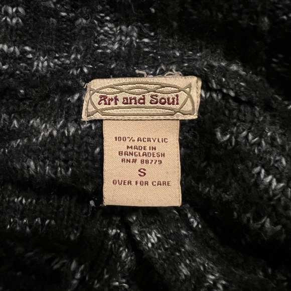 Art And Soul Button Front Belted Cardigan Cozy Winter Essential - Picture 4 of 7